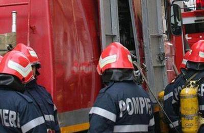 Incendiu, în această dimineață, pe strada Secarei din Cluj-Napoca