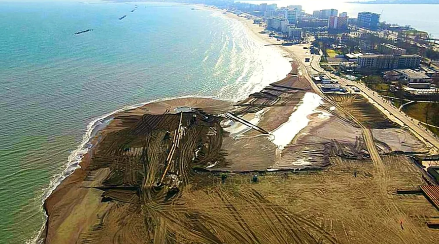 Plajele litoralului românesc, la un deceniu de la extindere: Mamaia pierde nisip, în timp ce Năvodari câștigă teren