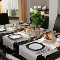 Idei pentru aranjarea mesei in dining