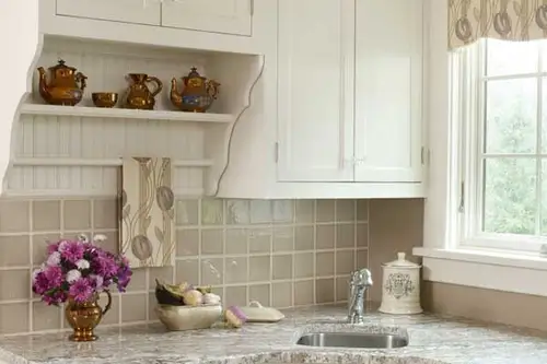 Idei pentru bucatarie: o chiuveta de colt