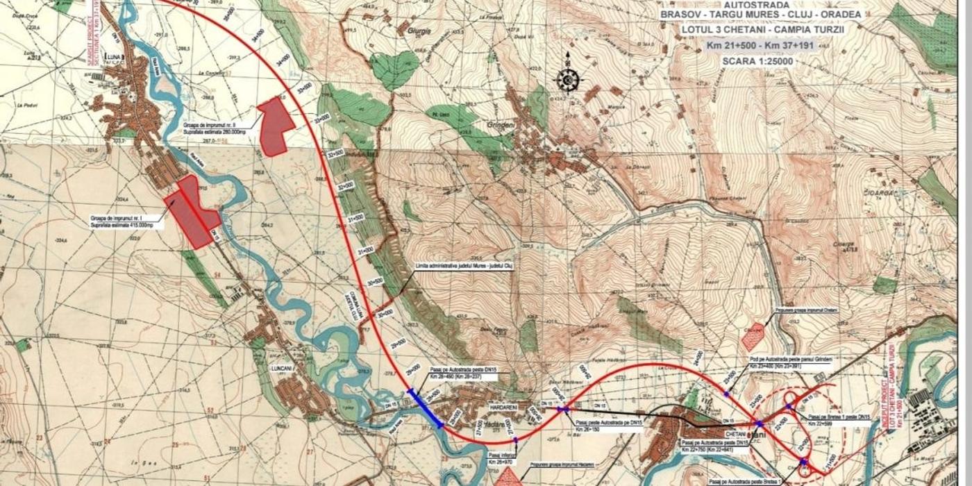 Construcții Erbașu se va ocupa de finalizarea noii secțiuni a Autostrăzii Transilvania