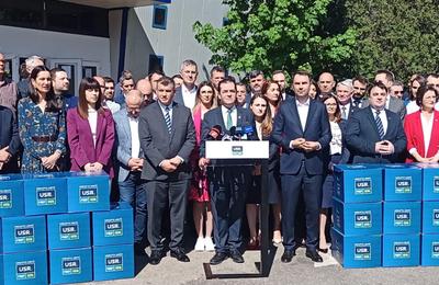 Dreapta Unită și-a depus lista pentru europarlamentare