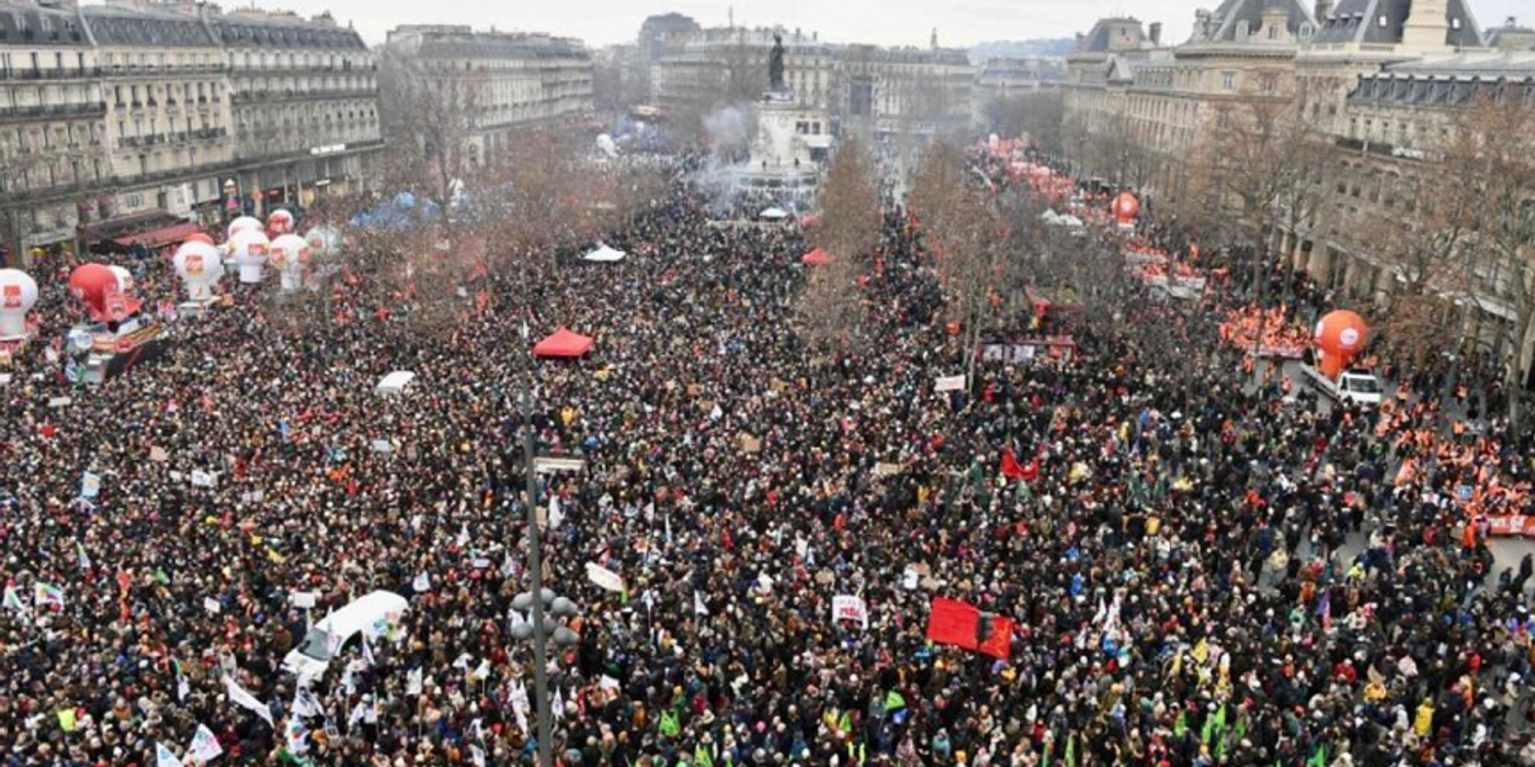 Sindicatele anunţă o nouă zi de mobilizare şi greve în Franţa împotriva reformei pensionării la 31 ianuarie