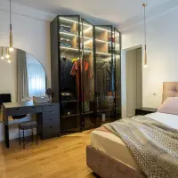 Amenajare moderna apartament 100 mp intr-un bloc interbelic