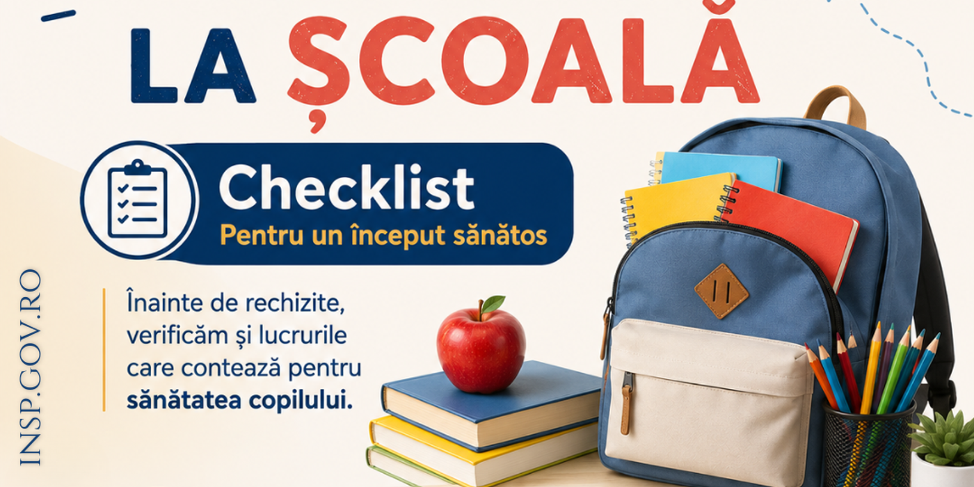 Ghidul INSP pentru un început de an școlar sănătos la Constanța: Cele 8 reguli esențiale pentru elevi și părinți