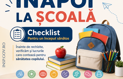 Ghidul INSP pentru un început de an școlar sănătos la Constanța: Cele 8 reguli esențiale pentru elevi și părinți