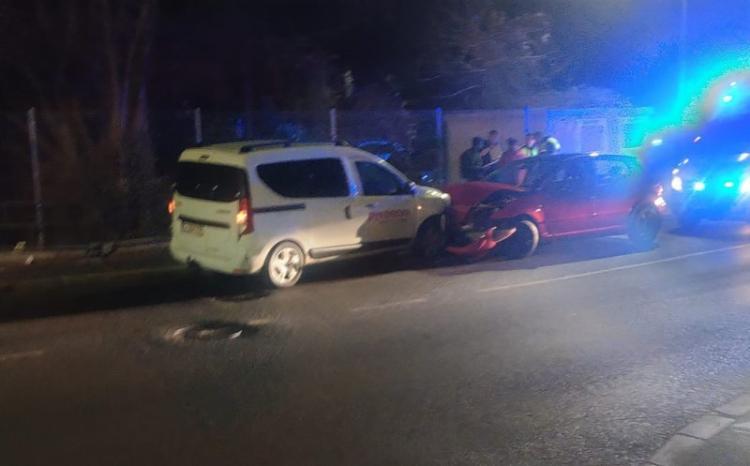 Accident rutier, joi seara, pe strada Făgetului din Cluj-Napoca
