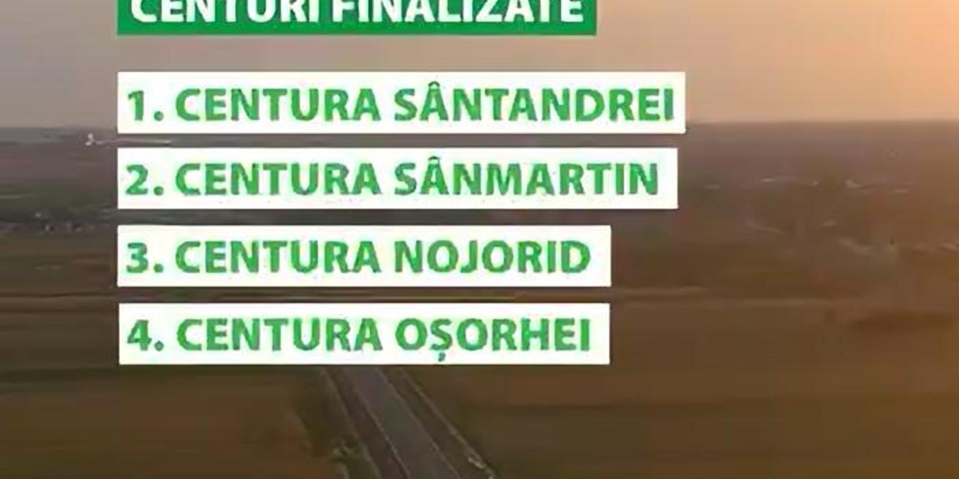 Sâmbătă, 31 august, se deschide oficial circulației centura Aleșd