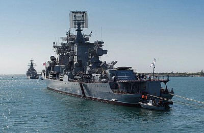 Flota Rusă se retrage. Sevastopol, aproape gol!