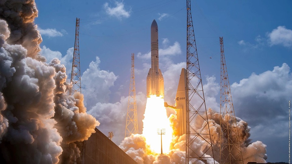 Peste 30 de sateliți Amazon Leo, lansați de Arianespace din Portul Spațial European din Guyana Franceză