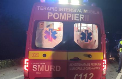 Copil de 9 ani, lovit de o mașină joi seara în comuna clujeană Mintiu Gherlii