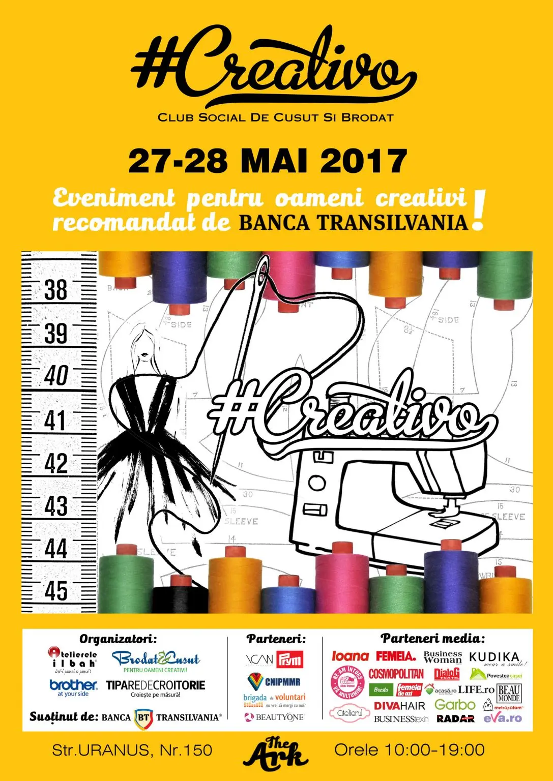 Creativo club social de cusut si brodat la cea de-a treia editie