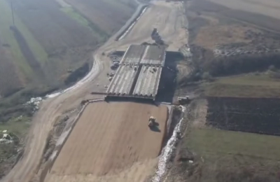 Lucrările la drumul expres care va asigura legătura între A3 și DN1 se apropie de finalizare