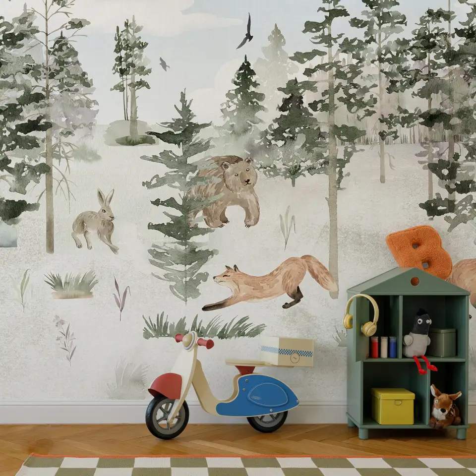 Wallpaper for Children's Rooms - The Ideal Choice for a Cheerful and Creative Space