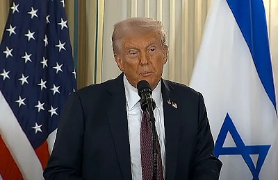 Trump a ajuns în Israel, înainte de summitul din Egipt