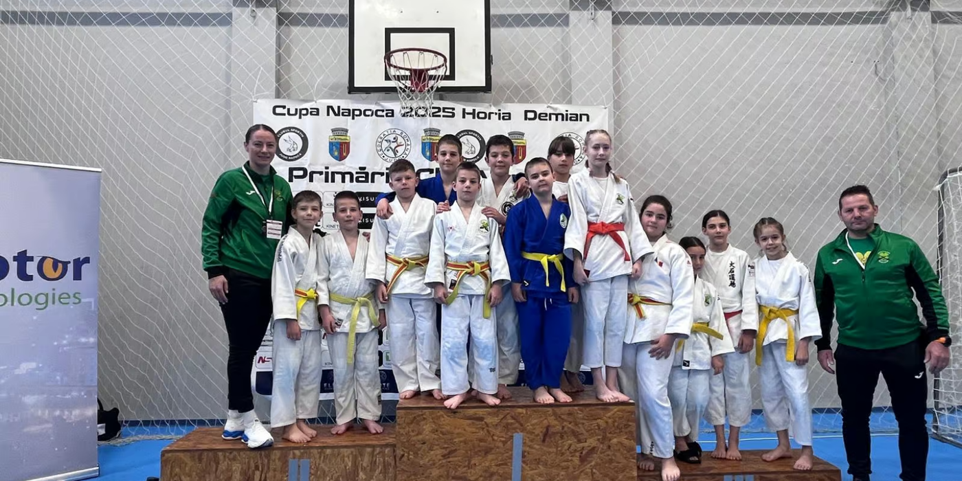 Micii judoka din Cluj au făcut spectacol la sfârșitul săptămânii trecute, demonstrând că pasiunea pentru sport nu are vârstă
