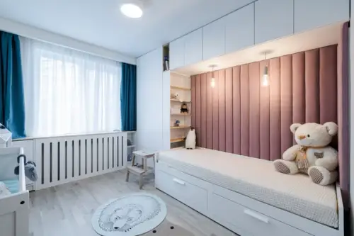 Apartament modern de 3 camere Mult alb si accente scandinave