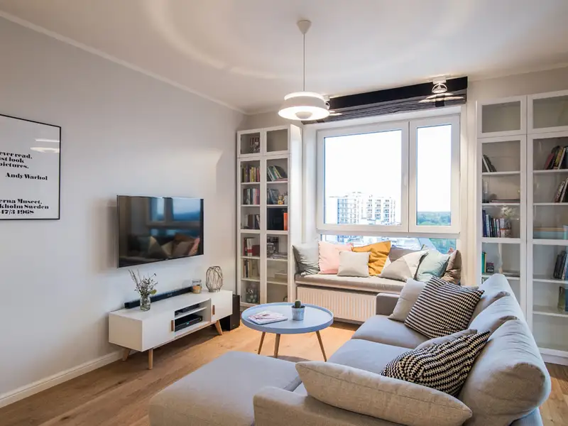 Design actual in spatiul unui apartament de 2 camere