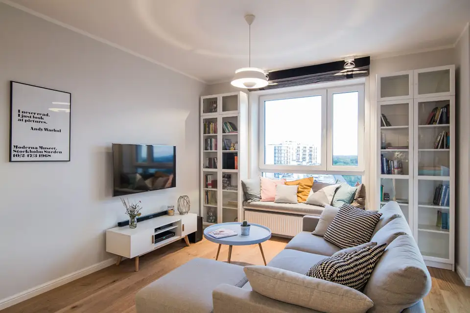 Design actual in spatiul unui apartament de 2 camere