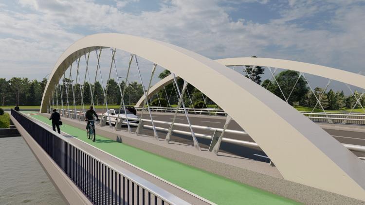 Primăria a anunțat restricții de circulație în zona unde va fi construit viitorul pod peste râul Someșul Mic