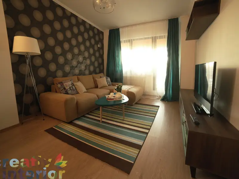 Detalii retro si inspiratie scandinava intr-un apartament de 56 mp din Bucuresti