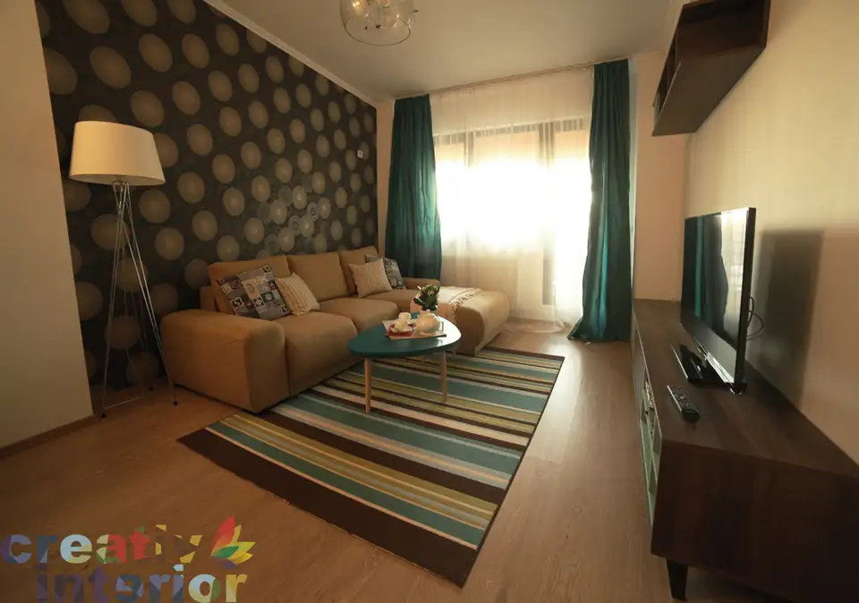 Detalii retro si inspiratie scandinava intr-un apartament de 56 mp din Bucuresti