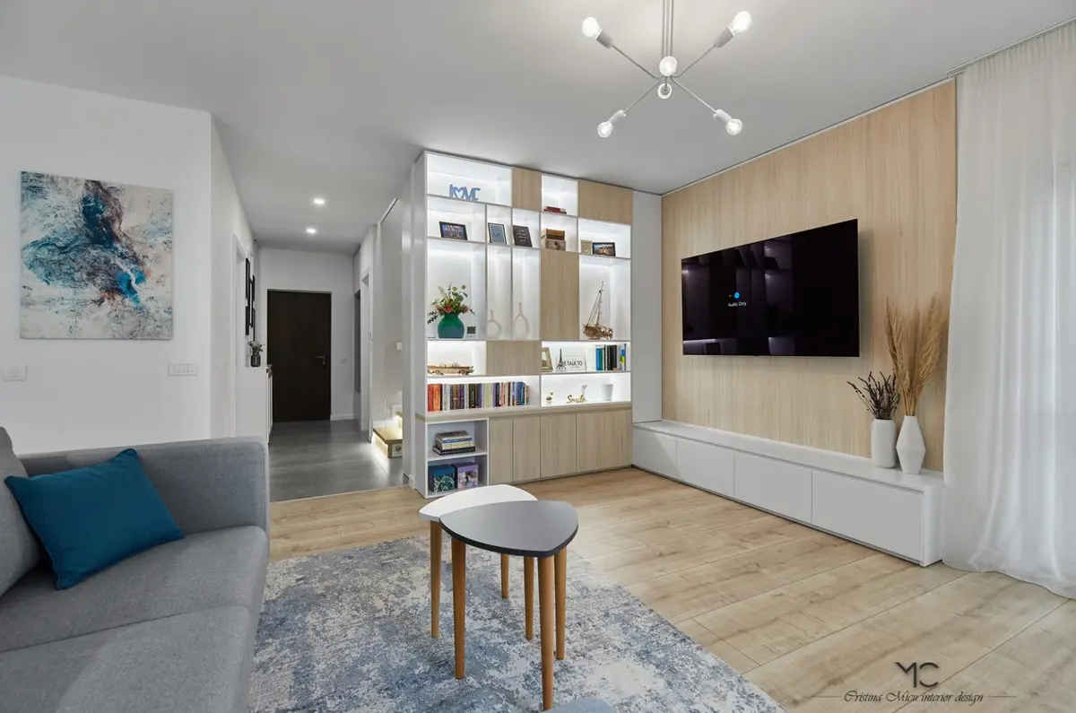 Reamenajare casa de 106 mp Stil modern, influente scandinave