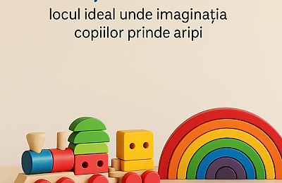 Căsuța cu Jucării, locul ideal unde imaginația copiilor prinde aripi