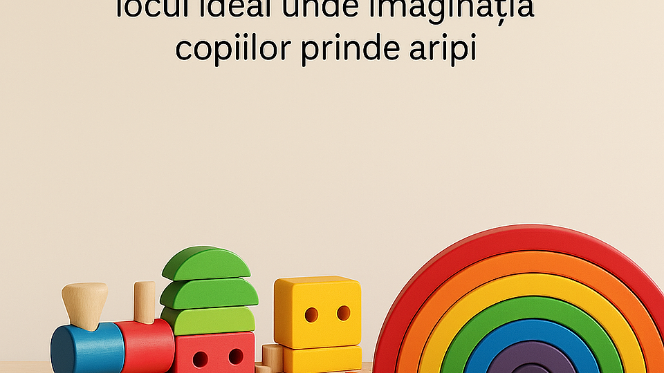 Căsuța cu Jucării, locul ideal unde imaginația copiilor prinde aripi