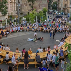 „Masa Nesfârșită” revine în Piața Amzei de Zilele Bucureștiului: Programul complet pentru weekendul 19–20 septembrie La Mița Biciclista