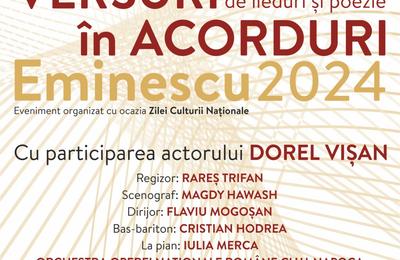 Recital de lieduri și poezie, în Sala Mare a Operei române din Cluj-Napoca în data de 15 ianuarie 2024
