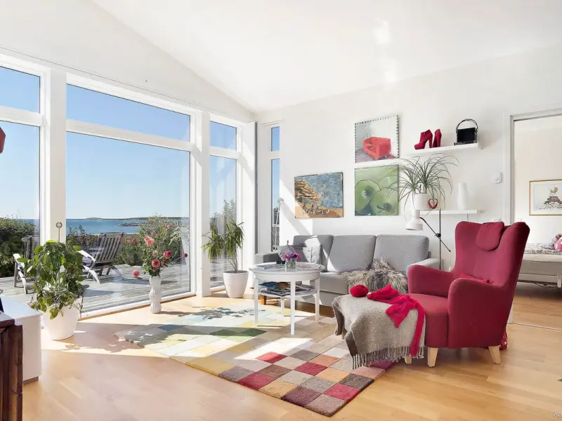 Casa luminoasa si colorata care iti va inveseli ziua