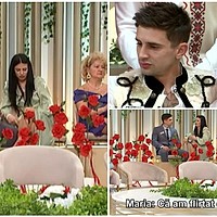 Cristian, deranjat de interacțiunea dintre Maria și șofer. Cei doi au vorbit codat