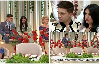 Cristian, deranjat de interacțiunea dintre Maria și șofer. Cei doi au vorbit codat