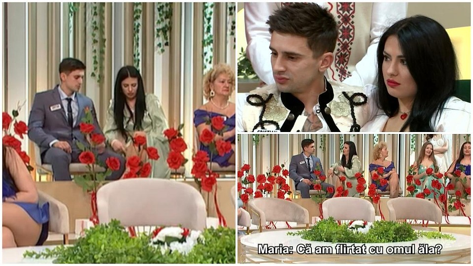 Cristian, deranjat de interacțiunea dintre Maria și șofer. Cei doi au vorbit codat
