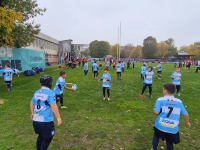 Meciuri spectaculoase pentru micii rugbyști de la CSM Constanța în campionatele organizate de AMRB. Dăruire pe teren și spirit de echipă la București