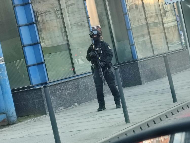 Bagaj suspect la intersecția străzilor Barițiu și Regele Ferdinand din Cluj-Napoca