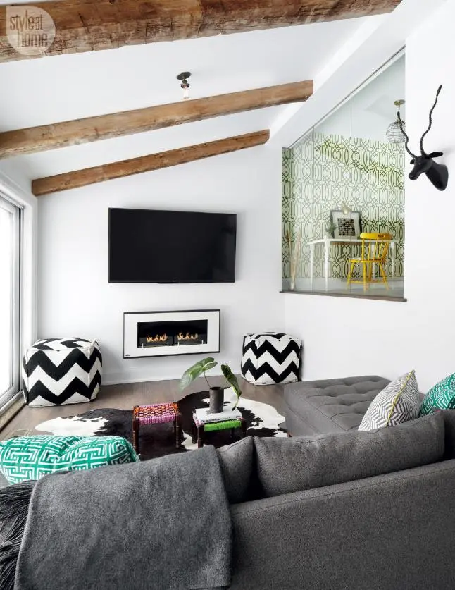 Reamenajarea unei case: un decor modern, intre rustic si rafinat