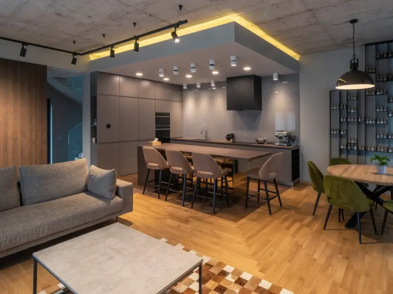 Eleganta in stil industrial Amenajarea unei locuinte din Cluj Napoca