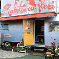 Rulota cu flori – un curcubeu floristic cu un parfum splendid