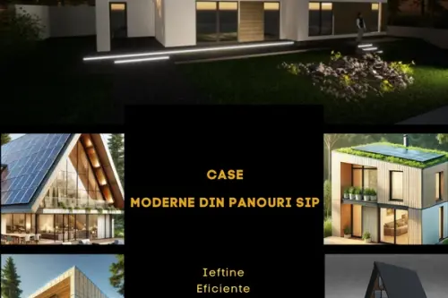 Idei de case din lemn