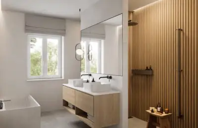 Color and Material Combinations for a Modern Bathroom