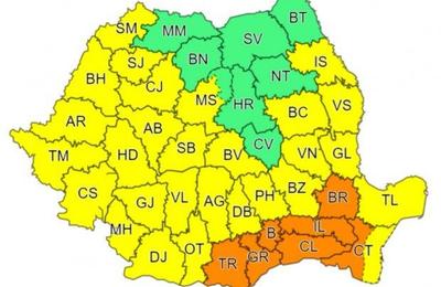 Clujul, sub incidența codului galben de caniculă