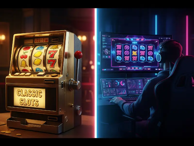Diferențele dintre sloturile clasice și cele video moderne