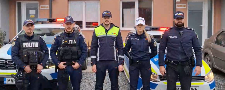 Razie de amploare, joi dimineață, pe străzile din Florești