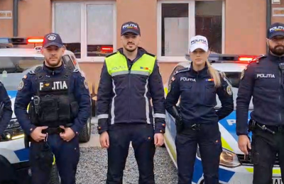 Razie de amploare, joi dimineață, pe străzile din Florești