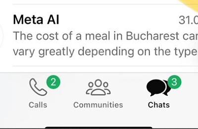 Asistentul Meta AI a început să apară în aplicația de Whatsapp și nu poate fi dezactivat