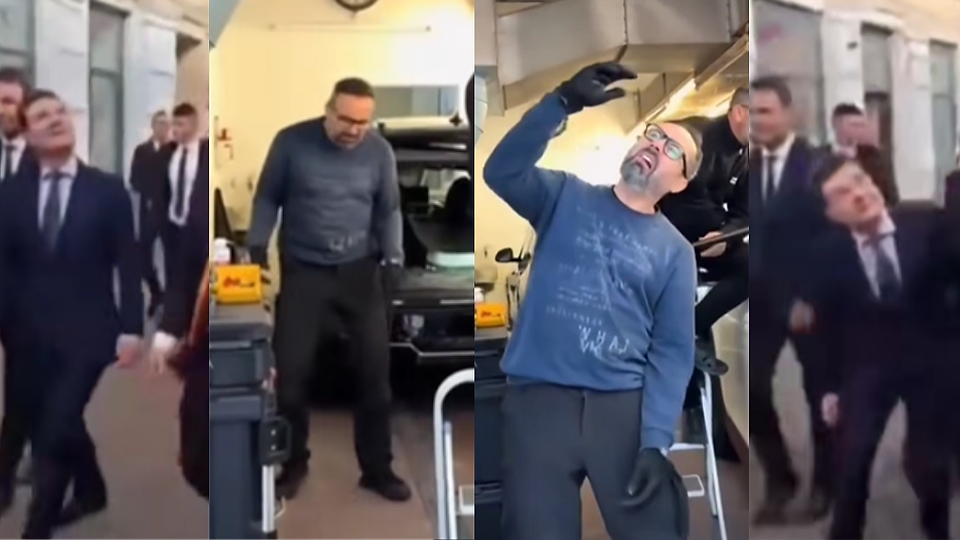 VIDEO | Străinii îl imită într-o veselie pe Nicușor Dan și îl compară cu Mr. Bean. Român stabilit în Danemarca: Am ajuns să mă întrebe colegii la serviciu dacă președintele României are probleme de sănătate