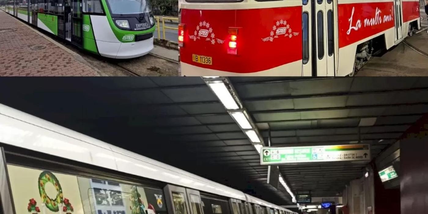 Angajații de la STB și Metrorex au primit prime consistente de sărbători
