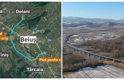 Centura Beiușului este gata în proporție de 50% și se lucrează intens